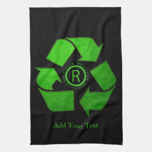 Linge De Cuisine Recycle Logo par Shirley Taylor