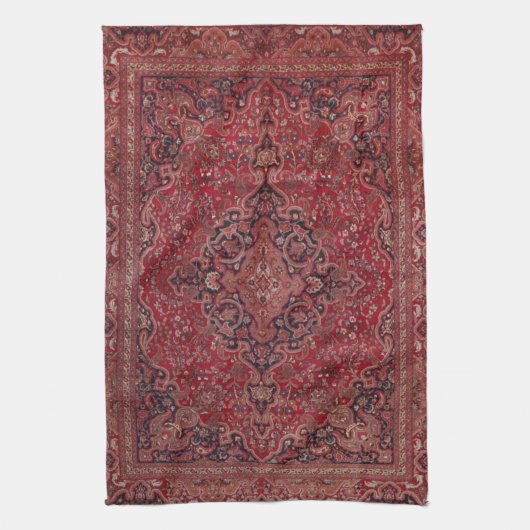 Linge De Cuisine Red Antique Carpet (Vertical)