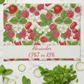 Linge De Cuisine Red Berry & Pills Pharmacy (Plié)