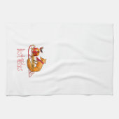 Linge De Cuisine Red Fox et Red Robin Meilleurs voeux (Horizontal)