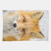 Linge De Cuisine Red Fox Portrait (Horizontal)