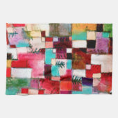 Linge De Cuisine Red Green and Violet, Paul Klee (Horizontal)
