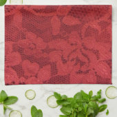 Linge De Cuisine Red Lace (Plié)