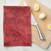 Linge De Cuisine Red Lace (Quart Plié)