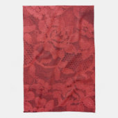 Linge De Cuisine Red Lace (Vertical)