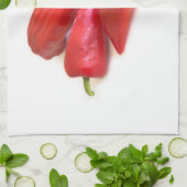 Linge De Cuisine Red pepper (homonymie) (Plié)