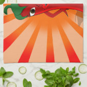 Linge De Cuisine Red Pepper Superstar (Plié)