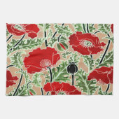 Linge De Cuisine Red Poppy (Horizontal)