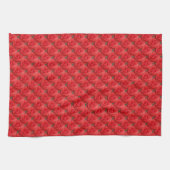 Linge De Cuisine Red Rose Flower Nature (Horizontal)