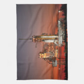 Linge De Cuisine Red Sky for Space Shuttle Atlantis Launch (Vertical)