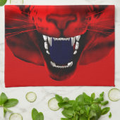 Linge De Cuisine Red Tiger (Plié)