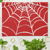 Linge De Cuisine Red Web (Plié)