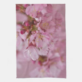Linge De Cuisine Reflets Rose Pâle des Fleurs de Cerisier Sakura (Vertical)