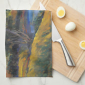 Linge De Cuisine Réflexion de l'arbre II (Quart Plié)