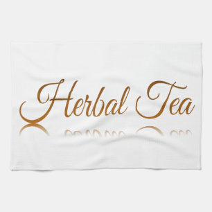 Linge De Cuisine Réflexion de thé aux herbes