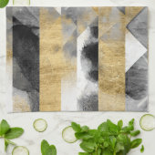 Linge De Cuisine Réflexions dorées I (Plié)