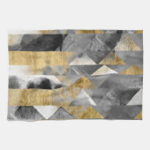 Linge De Cuisine Réflexions dorées I (Horizontal)