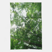 Linge De Cuisine Regardant les arbres d'été (Vertical)