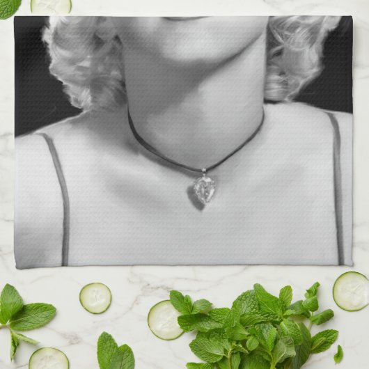 Linge De Cuisine Regardez de l'amour 2 (Plié)