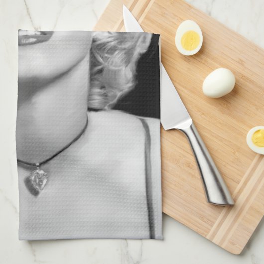 Linge De Cuisine Regardez de l'amour 2 (Quart Plié)