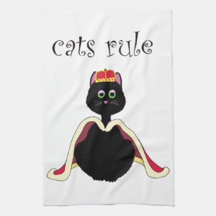Linge De Cuisine Règle de chats