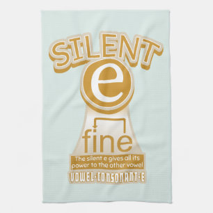 Linge De Cuisine Règle de phonie en anglais Silent E