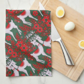 Linge De Cuisine Reinder (Quart Plié)