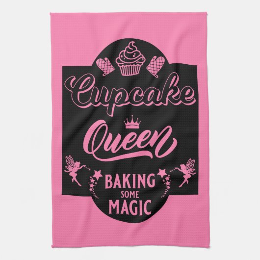 Linge De Cuisine Reine Cupcake (Vertical)