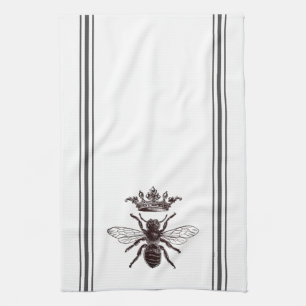 Linge De Cuisine Reine d'abeille Vintage