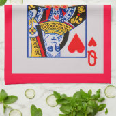 Linge De Cuisine Reine des Coeurs (Plié)