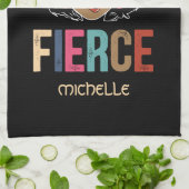 Linge De Cuisine Reine noire | Fierce | Femme noire (Plié)