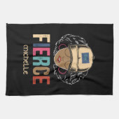 Linge De Cuisine Reine noire | Fierce | Femme noire (Horizontal)