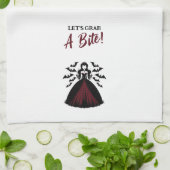 Linge De Cuisine Reine Vampire Halloween (Plié)