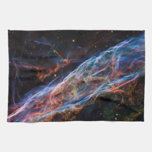 Linge De Cuisine Rémanents de supernova de la nébuleuse du Voile Té