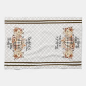 Linge De Cuisine Remerciements Petites Choses Thanksgiving Serviett (Horizontal)