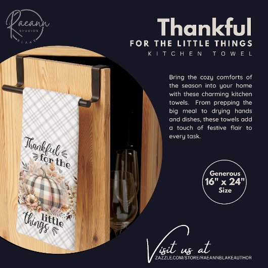 Linge De Cuisine Remerciements Petites Choses Thanksgiving Serviett