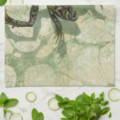 Linge De Cuisine Remonter le crapaud dans l'eau (Plié)