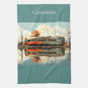 Linge De Cuisine Remorque Caravan vintage RV Thunder_Cove