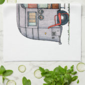 Linge De Cuisine Remorque de courant d'air (Plié)