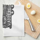 Linge De Cuisine Remorque de tableau (Quart Plié)