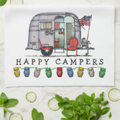 Linge De Cuisine Remorque mignonne de voyage de campeur de courant (Plié)