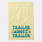 Linge De Cuisine Remorque Sweet Trailer Arlequin Jaune (Vertical)