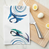 Linge De Cuisine Remous de dragon d'imaginaire (Quart Plié)