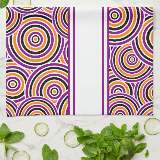 Linge De Cuisine Remous de Halloween (Plié)