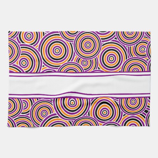 Linge De Cuisine Remous de Halloween (Horizontal)