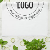 Linge De Cuisine Remplacement et personnalisation faciles du logo | (Plié)