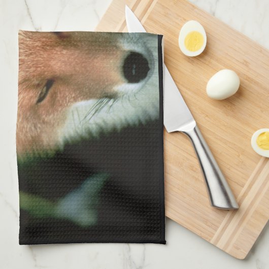 LINGE DE CUISINE RENARD (Quart Plié)