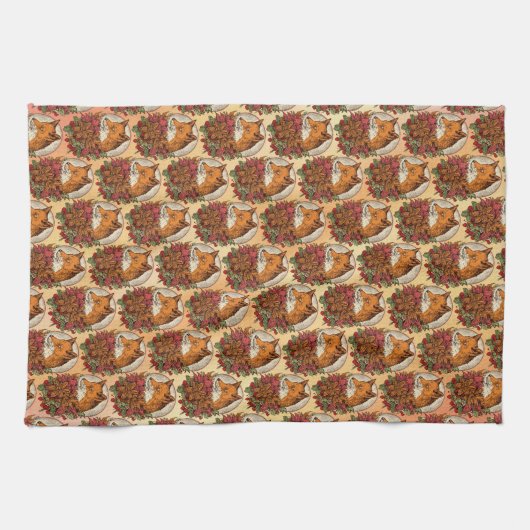 Linge De Cuisine Renard (Horizontal)