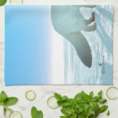 Linge De Cuisine Renard arctique (Plié)