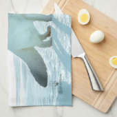 Linge De Cuisine Renard arctique (Quart Plié)